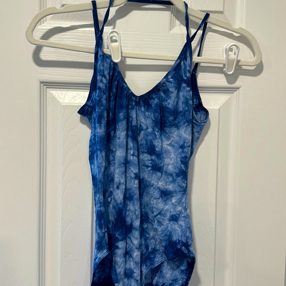 American Eagle tie dye bodysuit